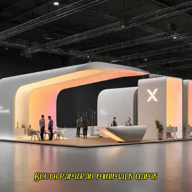 Booth Pameran Minimalis Ciamis